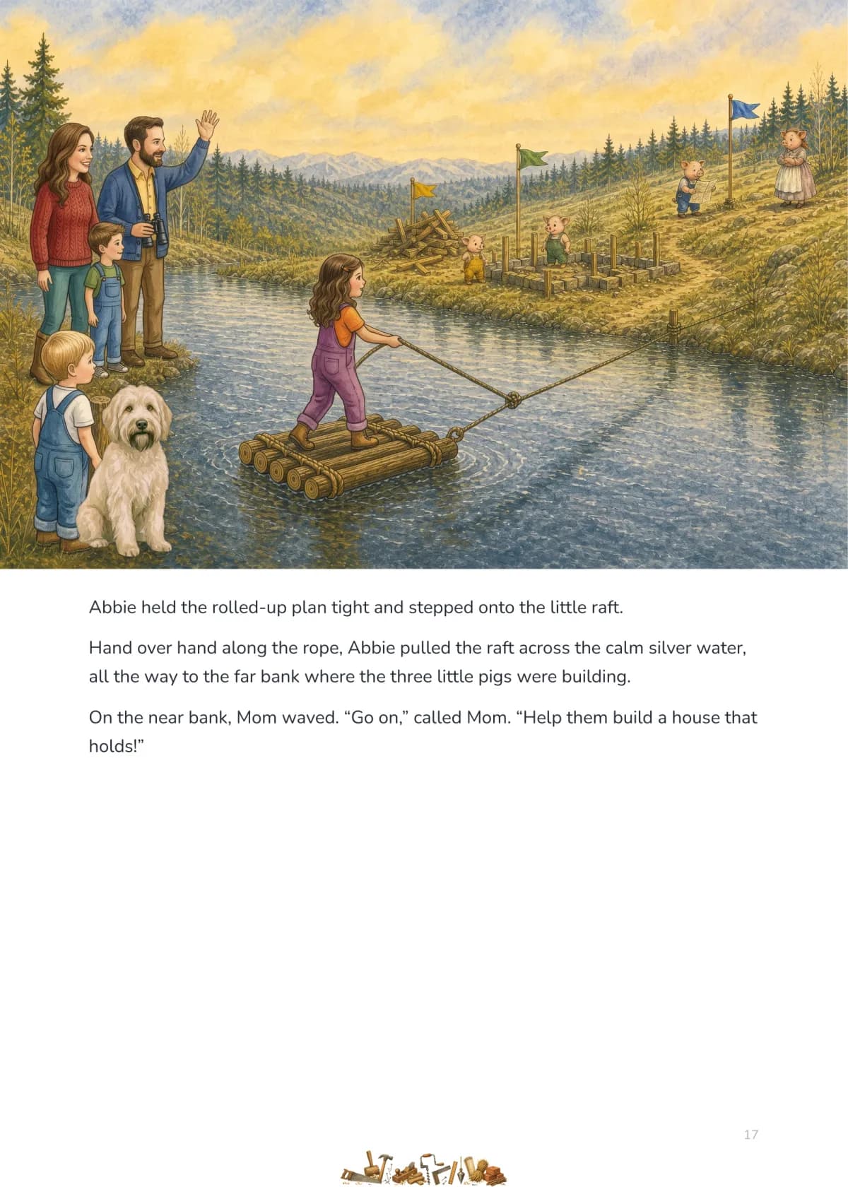 The river crossing