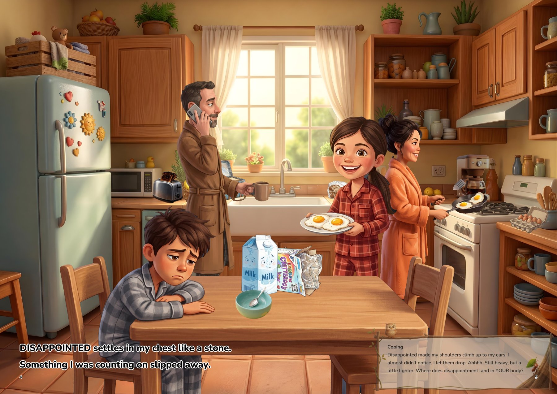 The breakfast table: DISAPPOINTED settles in like a stone